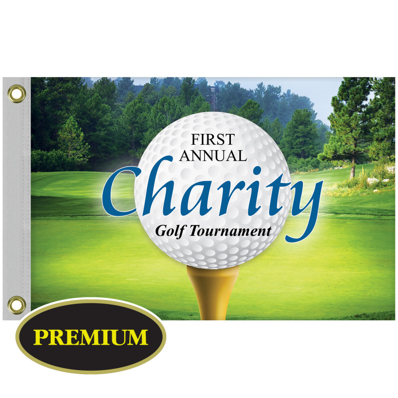 16" x 24" Digitally Printed Single Reverse Knitted Polyester Flags