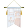 Rear view of banner