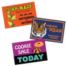 Full color digital edge to edge printing