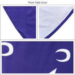 Table cover fabric close up