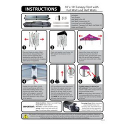 Tent Instructions