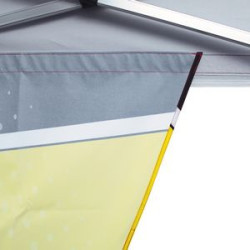Interior View of Attached Banner to Canopy