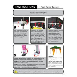 Insturctions on how to attach