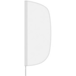 3' x 8' Custom Single Reverse Flutter Flag