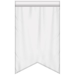 2' x 3' Championship Banner Double Sided Dove Tail Cut