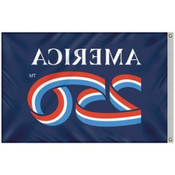 Back of flag