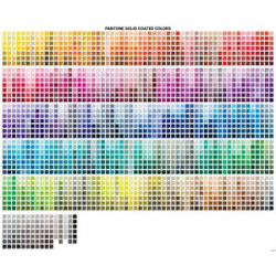 PMS color chart