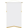 36" x 60" Podium Banner, Angle Cut with Fringe
