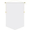 42" x 60" Podium Banner, V Cut/ No Fringe