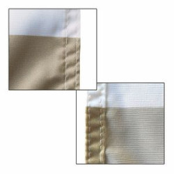 Close up of material and finishing