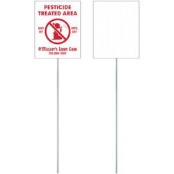 5" x 4" Corrugated Value Posting Signs - One Sided Print