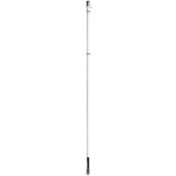 8' Silver Aluminum Display Pole