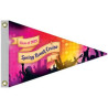 Full custom color pennant