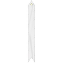 2 3/4" x 24" Custom Printed Knit Polyester Streamer