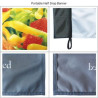 Banner fabric close up