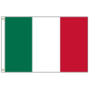 Italy 3' x 5' Outdoor Nylon Flag w/ Heading & Grommets