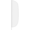 3' x 12' Custom Single Reverse Flutter Flag