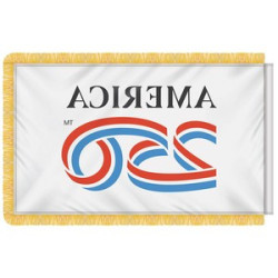 Back of flag