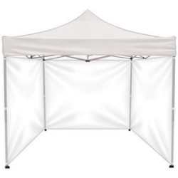 10' Square Canopy Tent W/Three Full Walls