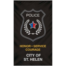 6' x 10' Single Sided Embroidered Banner with Pole Sleeve