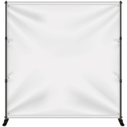 Premium 8' x 8' Backdrop Banner Kit