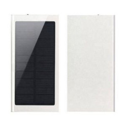 Solar Charge 8000mAh/3W Power Bank w/Dual USB Ports