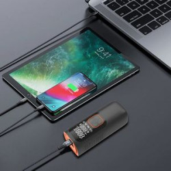 Portable Emergency inflater outdoor rechargeable electric car air compressor pump