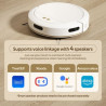 WiFi Voice-Controlled Smart Robotic Vacuum Cleaner
