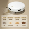 WiFi Voice-Controlled Smart Robotic Vacuum Cleaner