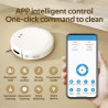 WiFi Voice-Controlled Smart Robotic Vacuum Cleaner