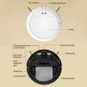 WiFi Voice-Controlled Smart Robotic Vacuum Cleaner