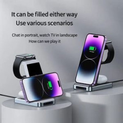 15W three-in-one Magnetic Wireless Charger