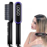 Two in one Hot Air Brush Straightening and Curling Iron