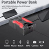 Emergency 10000mAh Battery Booster Jump Starter W/ 150PSI Air Compressor