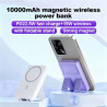 10000 mAh MagSafe Wireless Power Bank with Digital Display Screen