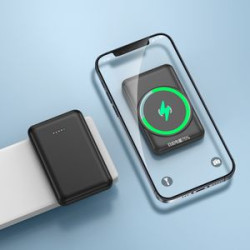 5000mAh Fast Magnetic Power Bank Ultra Thin w/Magsafe Wireless Charger