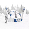10ftx10ft Custom Inflatable Air Dome Tent W/ 2x Full Wall and Awning