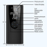 8000mAh Car Electrical Air Pump Mini 150PSI Wireless Tire Inflatable Deflate Inflator Air Compressor