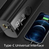 8000mAh Car Electrical Air Pump Mini 150PSI Wireless Tire Inflatable Deflate Inflator Air Compressor