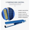 Hair straightener brush and Curling iron Set