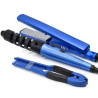Hair straightener brush and Curling iron Set
