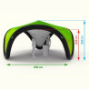 13ftx13ft Inflatable Airtight Tents/Custom Inflatable V Wing Tents