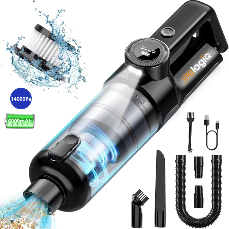 70W Wireless Vacuum Cleaner with 14000Pa Strong Suction