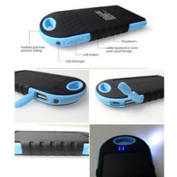 5000mAh Emergency Waterproof Solar Battery