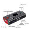 Portable Emergency battery booster 15000mAh Car Jump Starter With Emergency LED Light