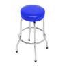 Bar Stool with Leather Padded Frame