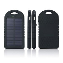 4000mAh Solar Power Bank Charging - FCC/RoHS/UL/Prop 65 Compliant