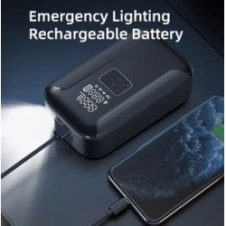 10000mAh Portable Emergency battery booter w/ 160PSI air compress and 120W Fast Charing