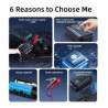10000mAh Portable Emergency battery booter w/ 160PSI air compress and 120W Fast Charing
