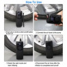 12V Mini Digital Smart Electric Wireless Portable Car Tire Inflator Air Compressor Inflator Pump